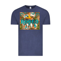 Vintage Denim Western Rodeo Dad Tumbler Vintage Tee - BundleAndBundleShop