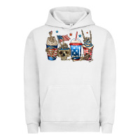 Pigment Lunar Rock 4th of july skeleton coffee cups Urban Hoodie - Jasminsmagicworld