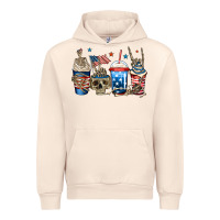 Sandshell 4th of july skeleton coffee cups Urban Hoodie - Jasminsmagicworld