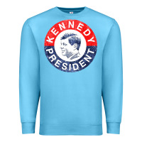 Ocean Blue vintage 1960 kennedy for president Premium Sweatshirt - DesigneFamous