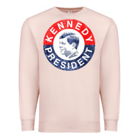 Pale Pink vintage 1960 kennedy for president Premium Sweatshirt - DesigneFamous