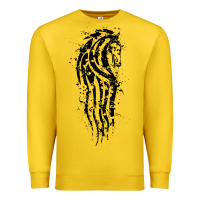 Lemon horse of rohan active Premium Sweatshirt - DesigneFamous