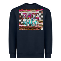 Navy race wife Heavyweight Sweatshirt - JahusDesignShop