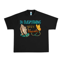 Black İn Everything Give Thanks Urban Heavy Tee - BundleAndBundleShop
