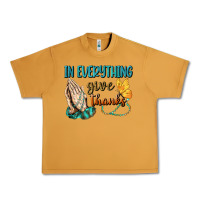 Peanut Butter İn Everything Give Thanks Urban Heavy Tee - BundleAndBundleShop