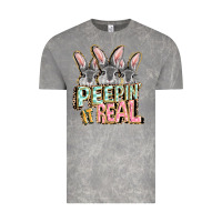 Cloud Rock peepin' it real easter day Vintage Tee - FaDigitalArtStudio