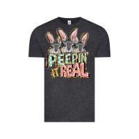Vintage Black peepin' it real easter day Vintage Tee - FaDigitalArtStudio