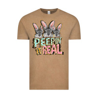 Vintage Coffee peepin' it real easter day Vintage Tee - FaDigitalArtStudio