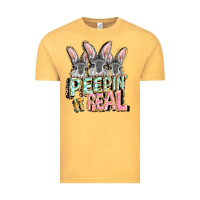 Vintage Mustard peepin' it real easter day Vintage Tee - FaDigitalArtStudio