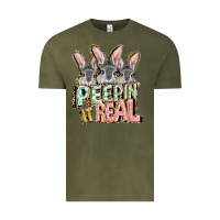 Vintage Olive peepin' it real easter day Vintage Tee - FaDigitalArtStudio
