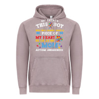 Vintage Zinc LIL Autism Mom Vintage Hoodie - CowhideDigitalArt