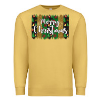Antique Gold merry christmas Premium Sweatshirt - JahusDesignShop