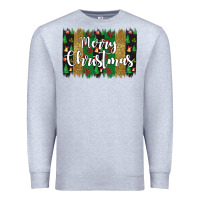 Heather Grey merry christmas Premium Sweatshirt - JahusDesignShop