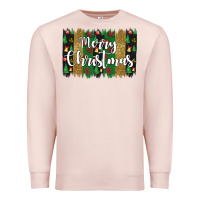 Pale Pink merry christmas Premium Sweatshirt - JahusDesignShop