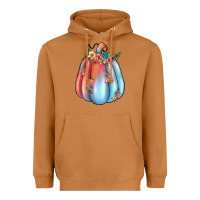 Meerkat flowers pumpkin Heavyweight Hoodie - JahusDesignShop