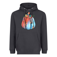 Smoke flowers pumpkin Heavyweight Hoodie - JahusDesignShop