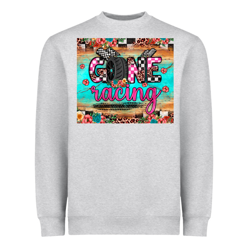 Gone Racing Heavyweight Sweatshirt by JahusDesignShop | Teevron