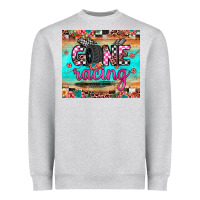 Heather Grey gone racing Heavyweight Sweatshirt - JahusDesignShop