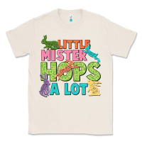 Natural Little mister hops a lot Easter Day Classic Tee - CowGirlArtShop