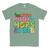 Sage Little mister hops a lot Easter Day Classic Tee - CowGirlArtShop