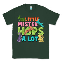 Sports Green Little mister hops a lot Easter Day Classic Tee - CowGirlArtShop