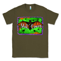 Army Green bat shit crazy with background Classic Tee - Jasminsmagicworld