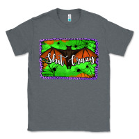 Charcoal Heather bat shit crazy with background Classic Tee - Jasminsmagicworld