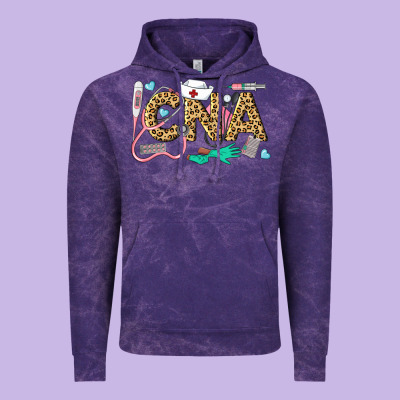 Western Certified Nursing Assistant Vintage Hoodie Designed By Lillyallendesigns