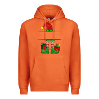 Carrot christmas elf custom name Premium Hoodie - Artiststas