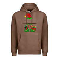 Chestnut christmas elf custom name Premium Hoodie - Artiststas
