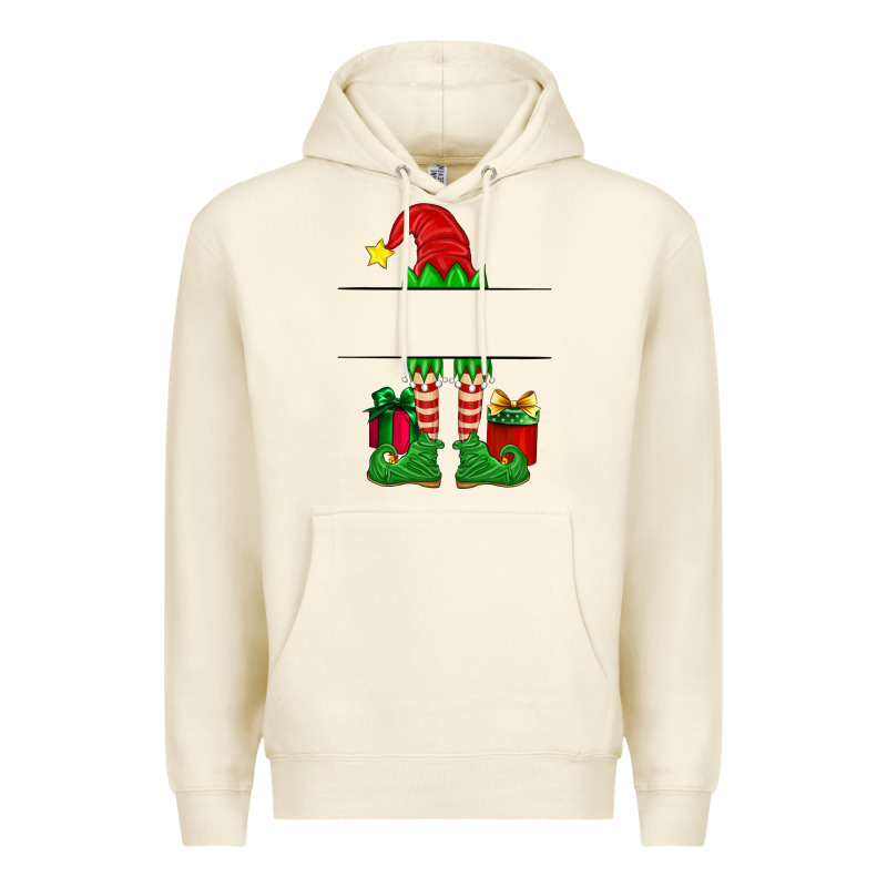 Christmas Elf Custom Name Premium Hoodie by Artiststas | Teevron