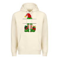 Sandshell christmas elf custom name Premium Hoodie - Artiststas