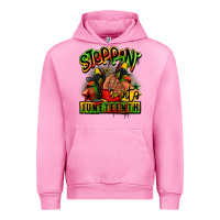 Fuchsia Pink Steppin' into Juneteenth black girl sneakers Urban Hoodie - RanaPortraitStore