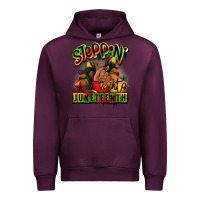Mauve Wine Steppin' into Juneteenth black girl sneakers Urban Hoodie - RanaPortraitStore