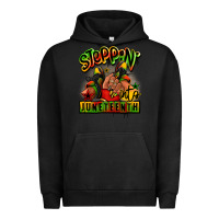 Pigment Black Steppin' into Juneteenth black girl sneakers Urban Hoodie - RanaPortraitStore