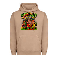 Pigment Burro Steppin' into Juneteenth black girl sneakers Urban Hoodie - RanaPortraitStore