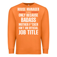 Carrot gift for badass house manager Premium Sweatshirt - DesigneFamous