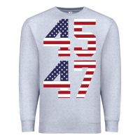 Heather Grey 4547 Premium Sweatshirt - DesigneFamous
