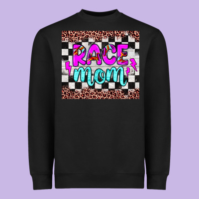 Race Mom Heavyweight Sweatshirt Designed By Jahusdesignshop