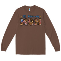 Chestnut all american mom Long Sleeve Tee - BundleAndBundleShop