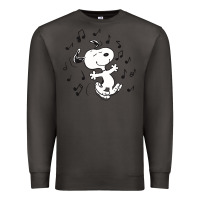 Smoke dancing dog Premium Sweatshirt - DesigneFamous