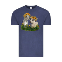 Vintage Denim baby goats Vintage Tee - RanaPortraitStore