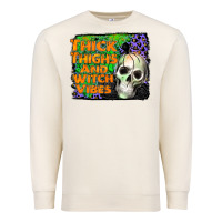 Sandshell thick thighs and witch vibes Premium Sweatshirt - JahusDesignShop