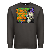 Smoke thick thighs and witch vibes Premium Sweatshirt - JahusDesignShop