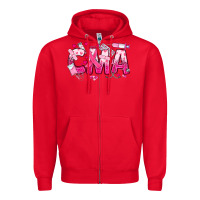Red breast cancer cma certified medical assistant Zipper Hoodie - JahusDesignShop