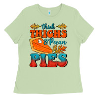 Matcha Thick Thighs&Pecan Pies Ladies Tee - FaDigitalArtStudio