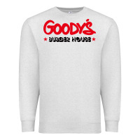 Oatmeal Heather goody's burger house Premium Sweatshirt - DesigneFamous