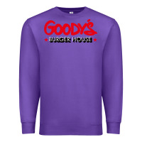 Purple goody's burger house Premium Sweatshirt - DesigneFamous