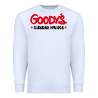 White goody's burger house Premium Sweatshirt - DesigneFamous