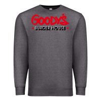 Charcoal Heather goody's burger house Premium Sweatshirt - DesigneFamous